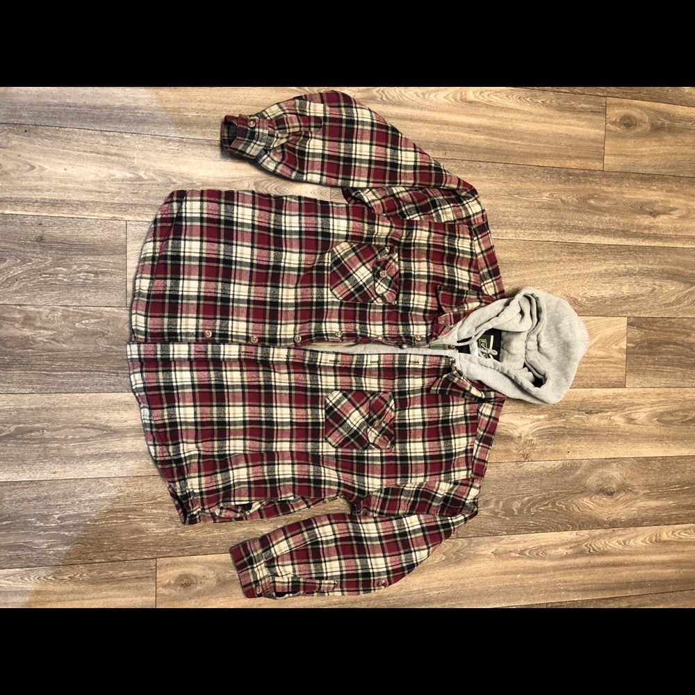 Field and stream hooded fleece jacket